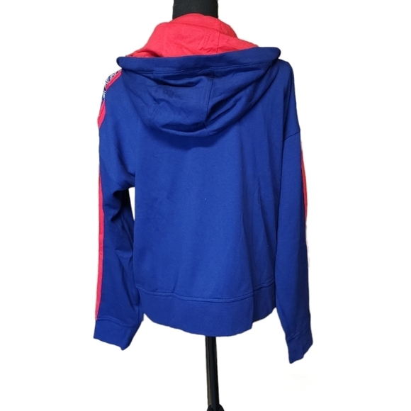 NWT Tommy Hilfiger Sport Deep Blue and Red Zip Up Jacket Size Large - Picture 3 of 7